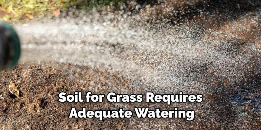 Hard Soil for Grass Requires Adequate Watering