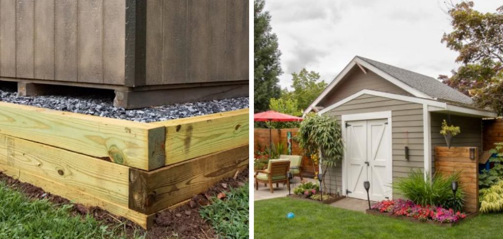 How to Block off under Garden Shed