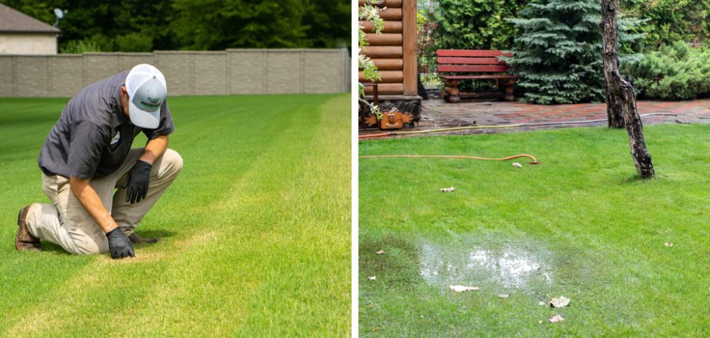 How to Fix Overwatered Lawn