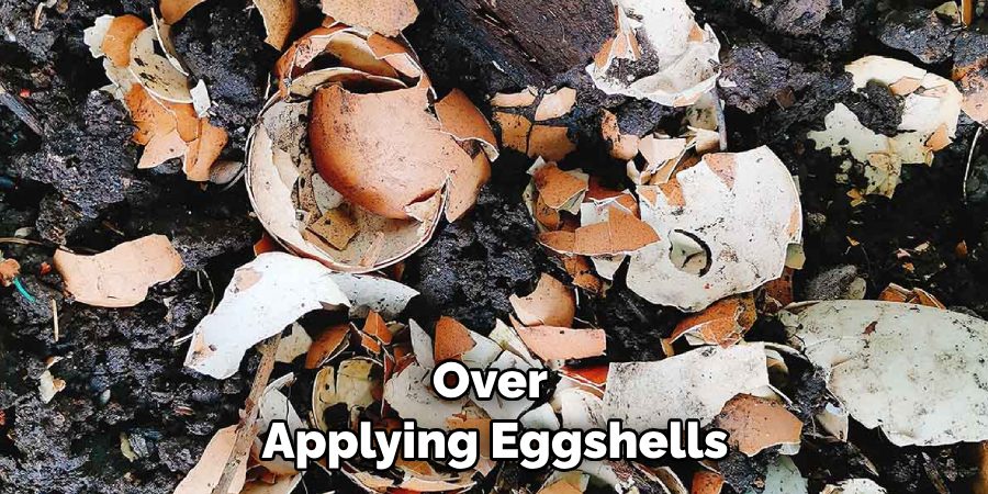 Over Applying Eggshells