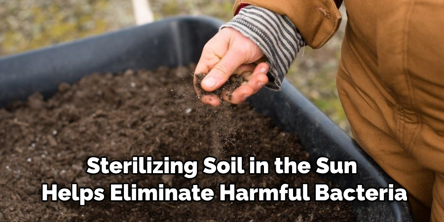 Sterilizing Soil in the Sun Helps Eliminate Harmful Bacteria