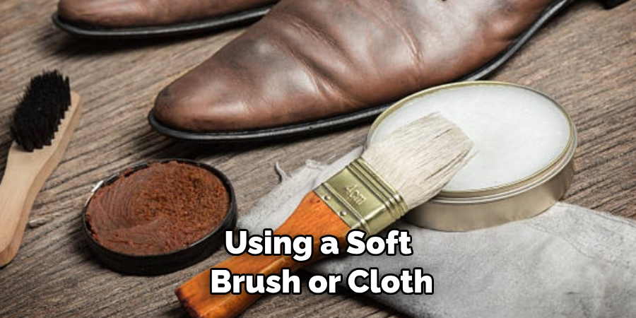 Using a Soft Brush or Cloth