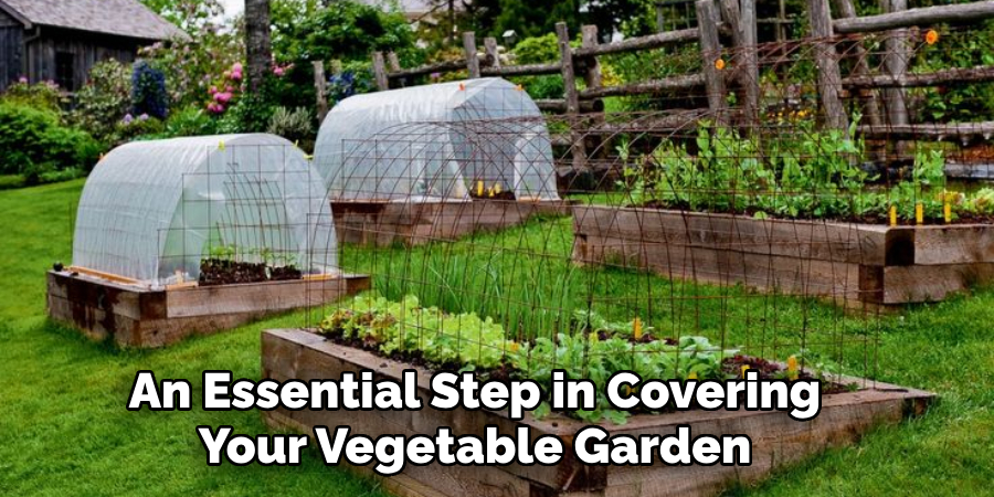 An Essential Step in Covering Your Vegetable Garden
