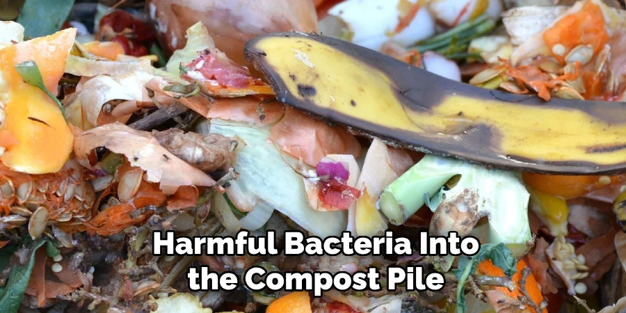 Harmful Bacteria Into the Compost Pile