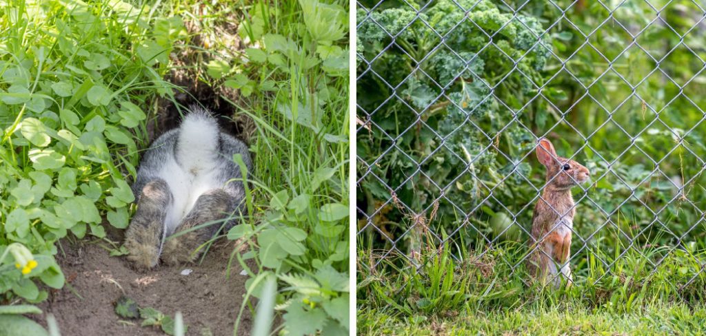 How to Keep Rabbits from Digging under Fence