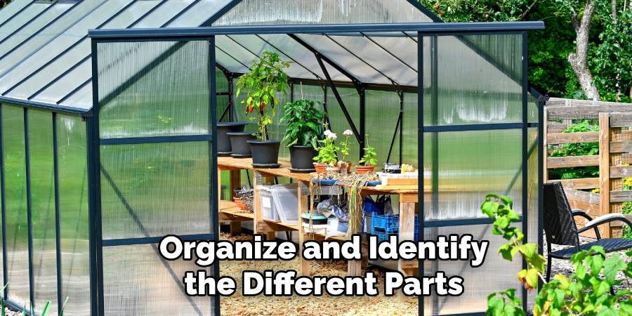 Organize and Identify the Different Parts