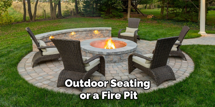 Outdoor Seating or a Fire Pit