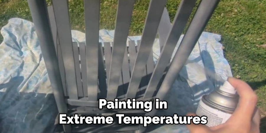 Painting in Extreme Temperatures