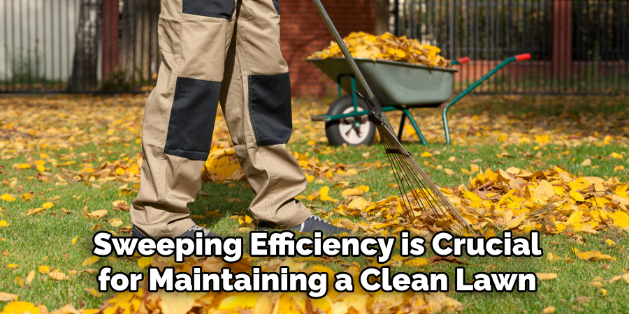 Sweeping Efficiency is Crucial for Maintaining a Clean Lawn