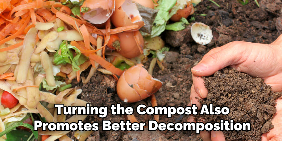 Turning the Compost Also Promotes Better Decomposition