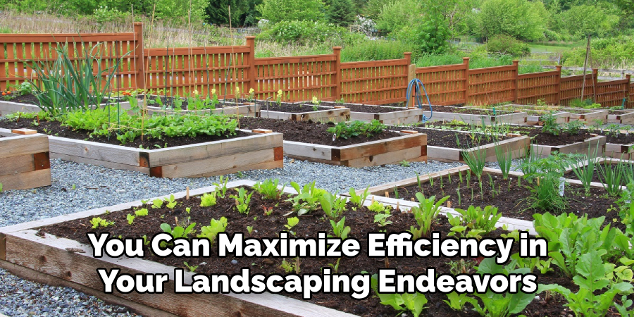 You Can Maximize Efficiency in Your Landscaping Endeavors