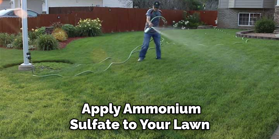Apply Ammonium Sulfate to Your Lawn 