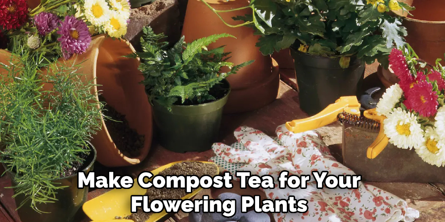 Make Compost Tea for Your Flowering Plants