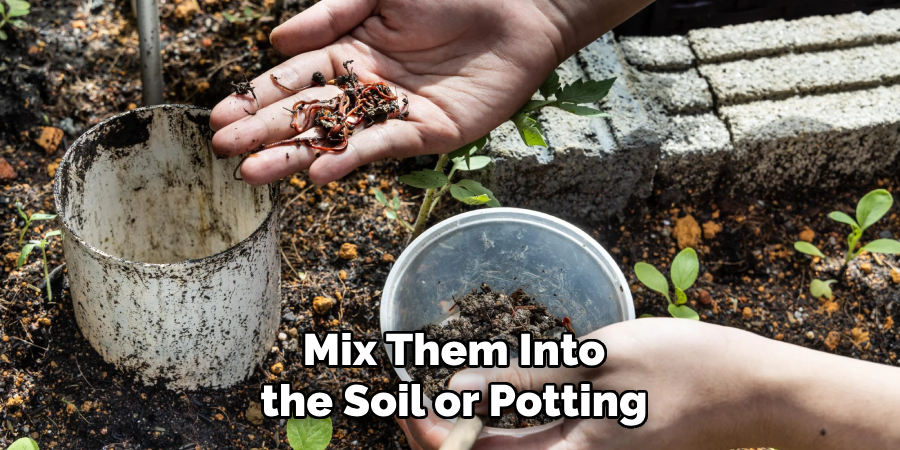 Mix Them Into the Soil or Potting