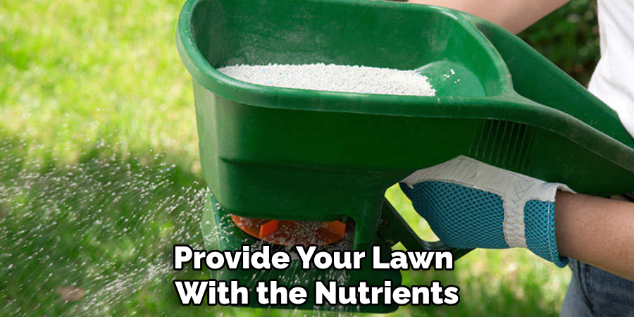 Provide Your Lawn 
With the Nutrients