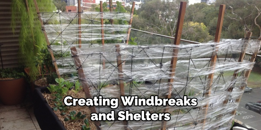 Creating Windbreaks and Shelters