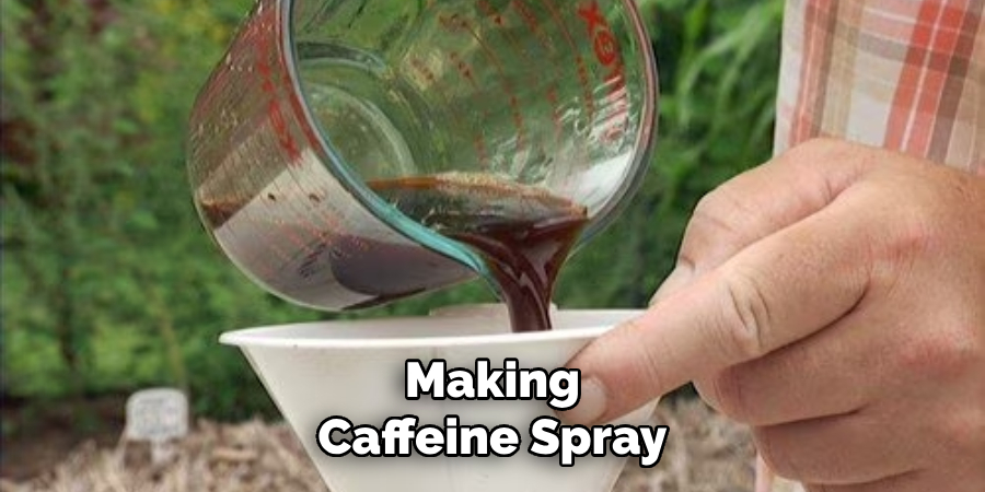 Making a Caffeine Spray