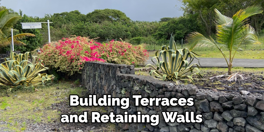 Building Terraces and Retaining Walls
