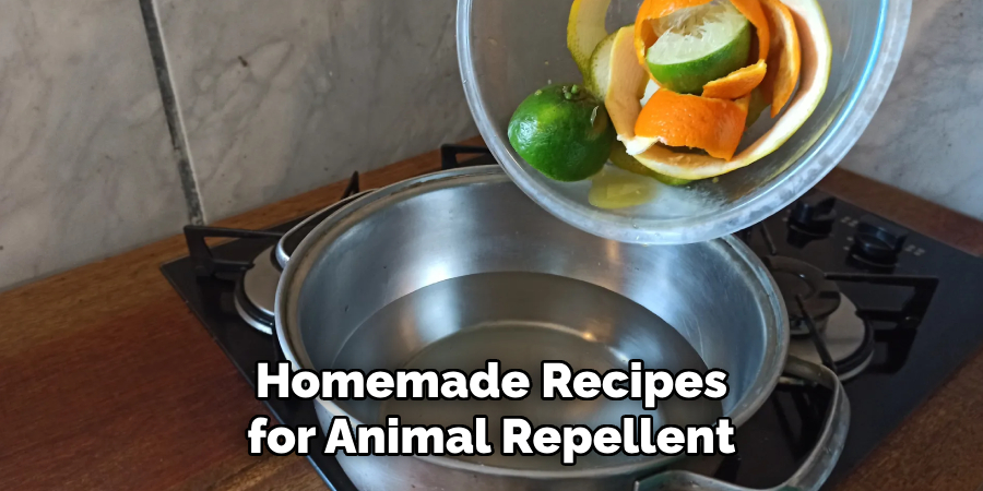 Homemade Recipes for Animal Repellent