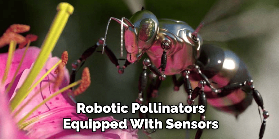 Robotic Pollinators
Equipped With Sensors