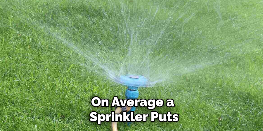 On Average a Sprinkler Puts