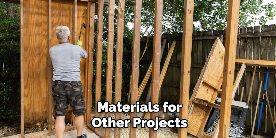 Materials for Other Projects