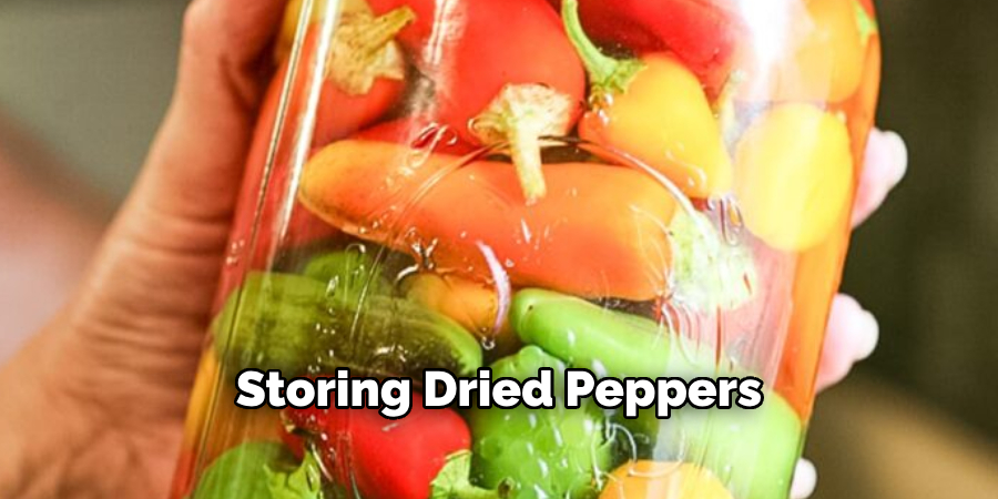Storing Dried Peppers