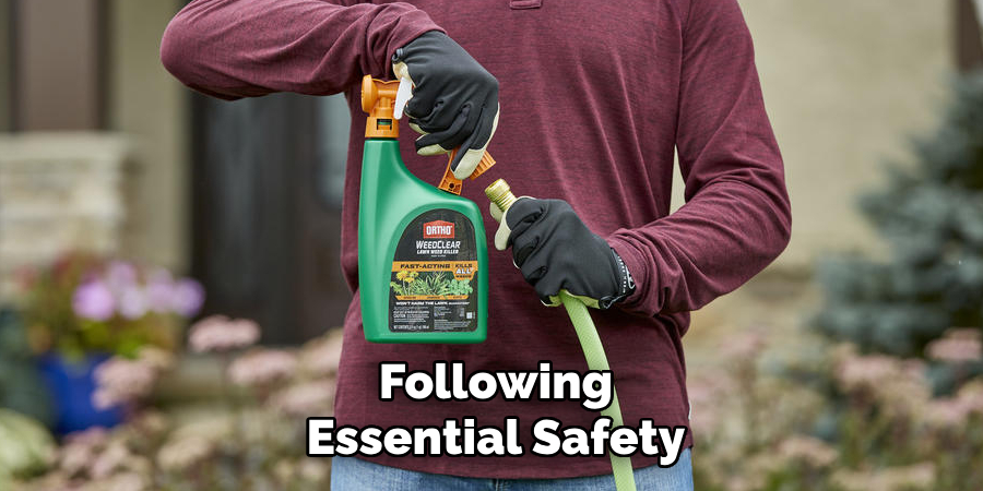 Following
Essential Safety