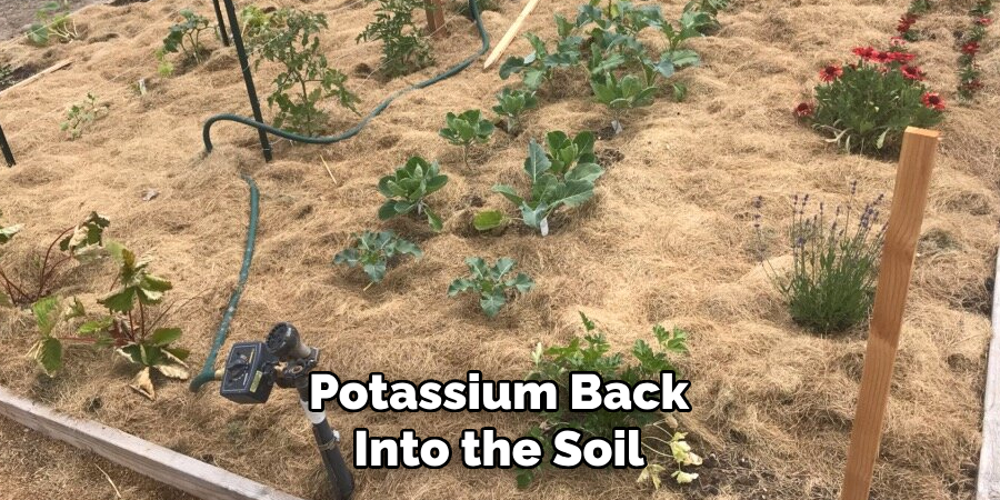 Potassium Back
Into the Soil