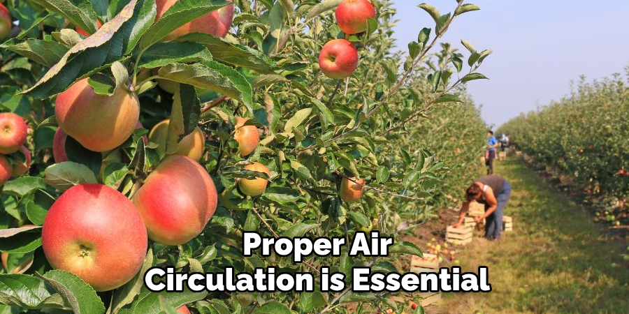 Proper Air
Circulation is Essential