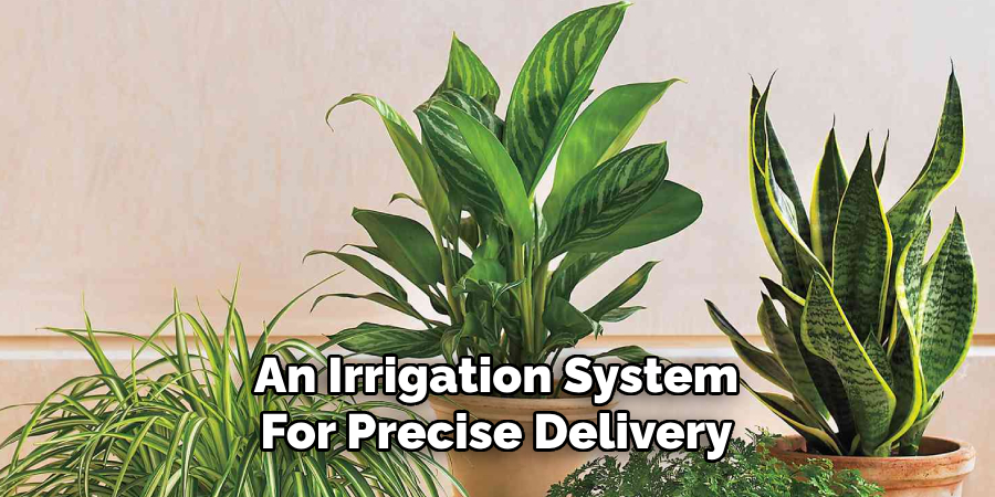 An Irrigation System
For Precise Delivery