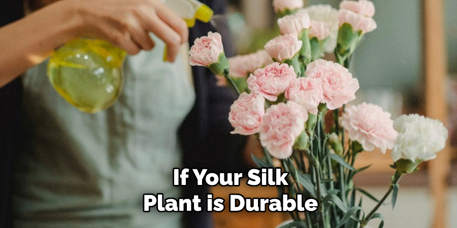 If Your Silk
Plant is Durable