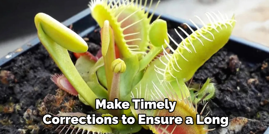 Make Timely
Corrections to Ensure a Long