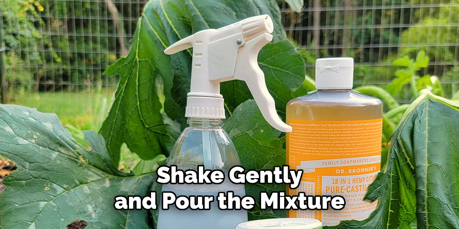 Shake Gently and Pour the Mixture