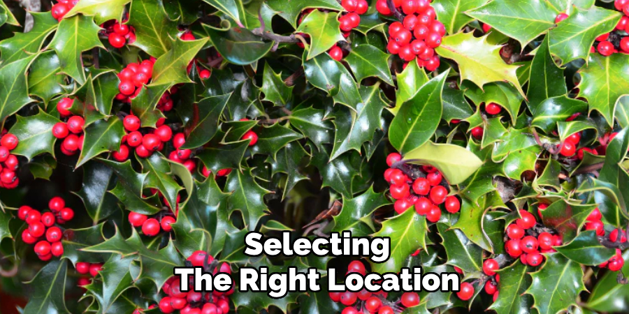 Selecting
The Right Location