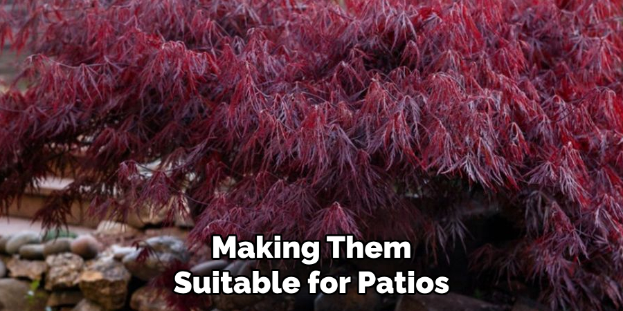 Making Them Suitable for Patios