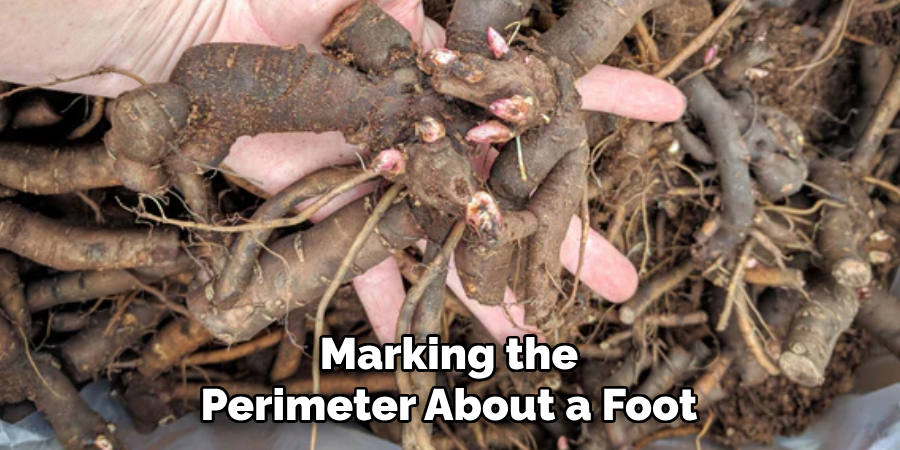 Marking the Perimeter About a Foot