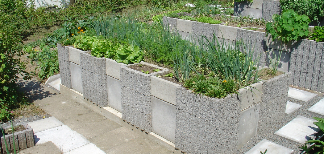 How to Build a Raised Garden Bed With Concrete Blocks