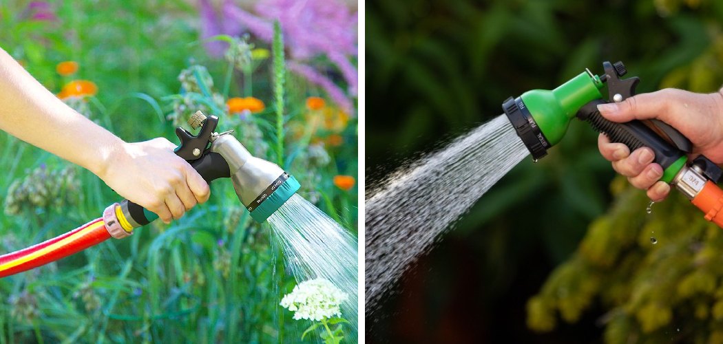 How to Fix Garden Hose Spray Nozzle