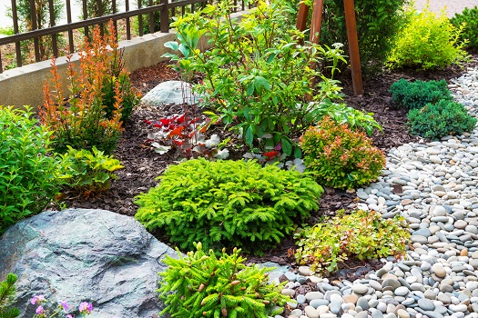 How to Keep Landscaping Rocks from Sinking
