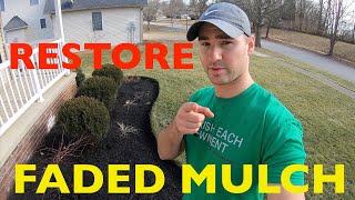 How to Keep Mulch from Fading