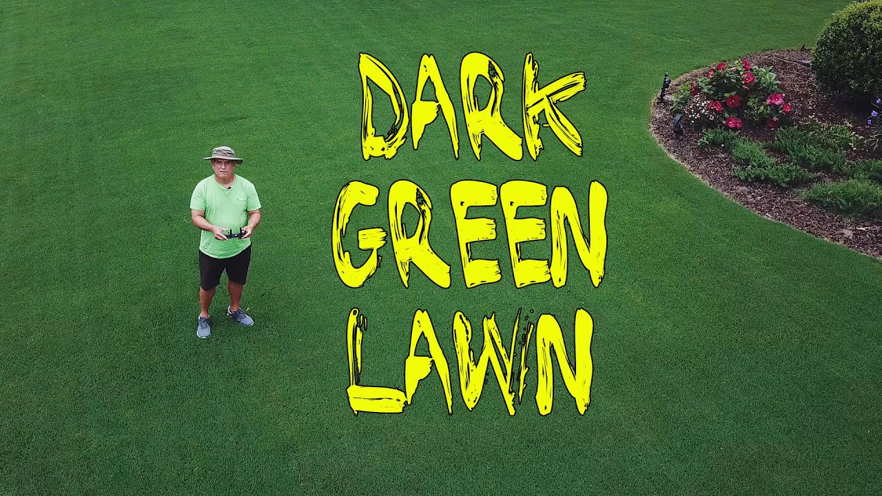 How to Make Lawn Dark Green