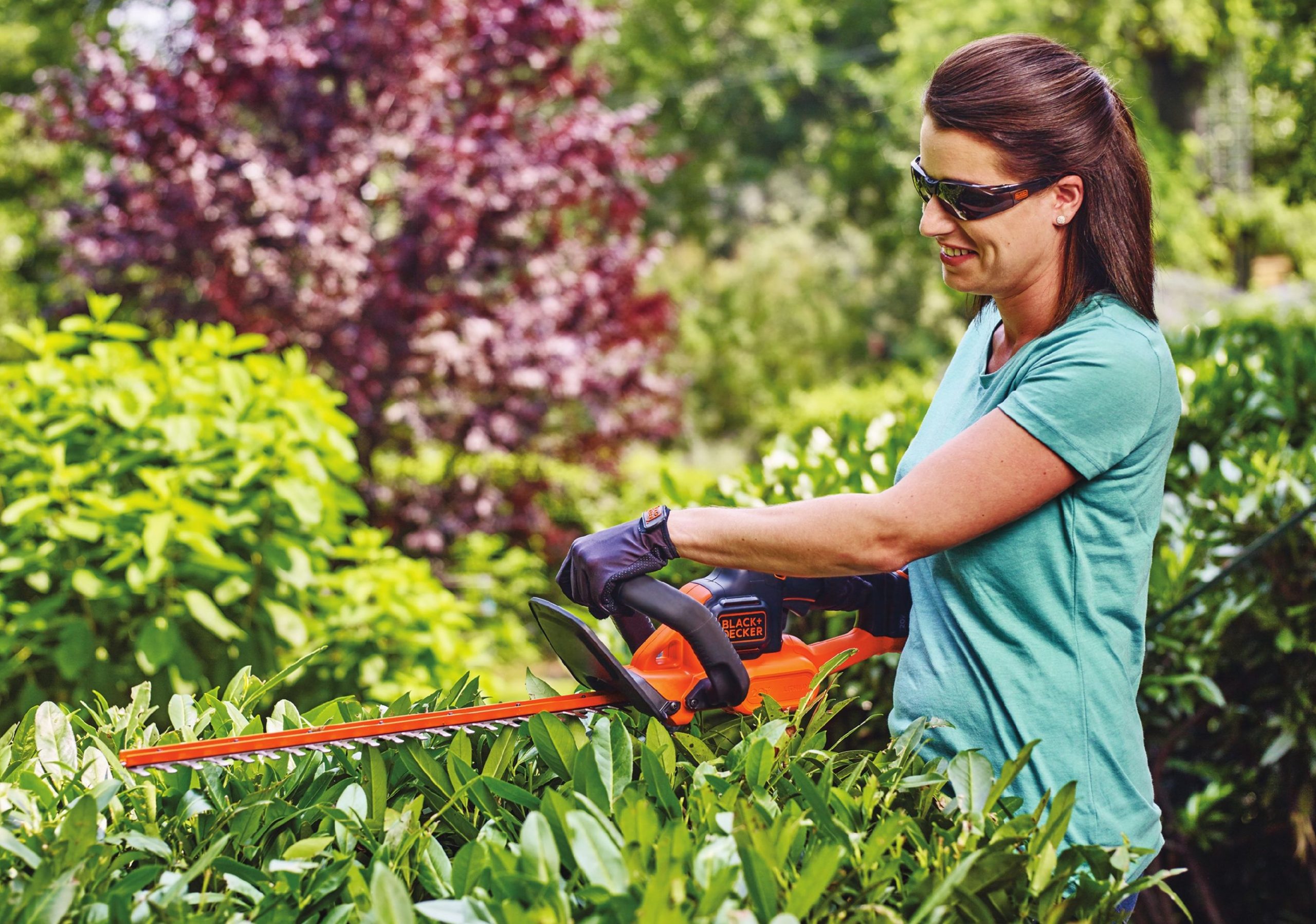 How to Trim Shrubs With Electric Trimmer