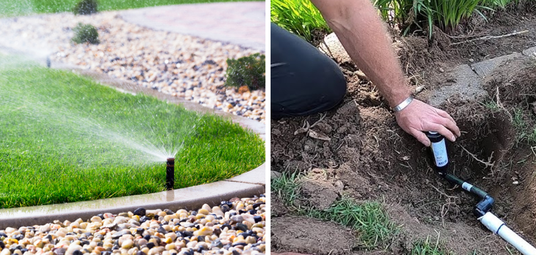 How to Add a Sprinkler Head to an Existing Line