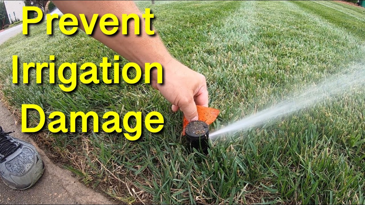 How to Aerate Lawn With Sprinkler System