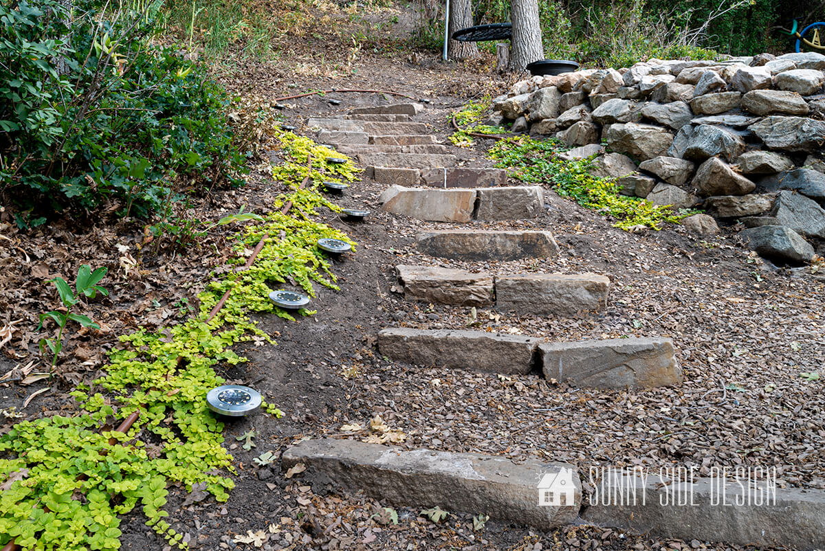 How to Build Stone Steps in Your Garden Area