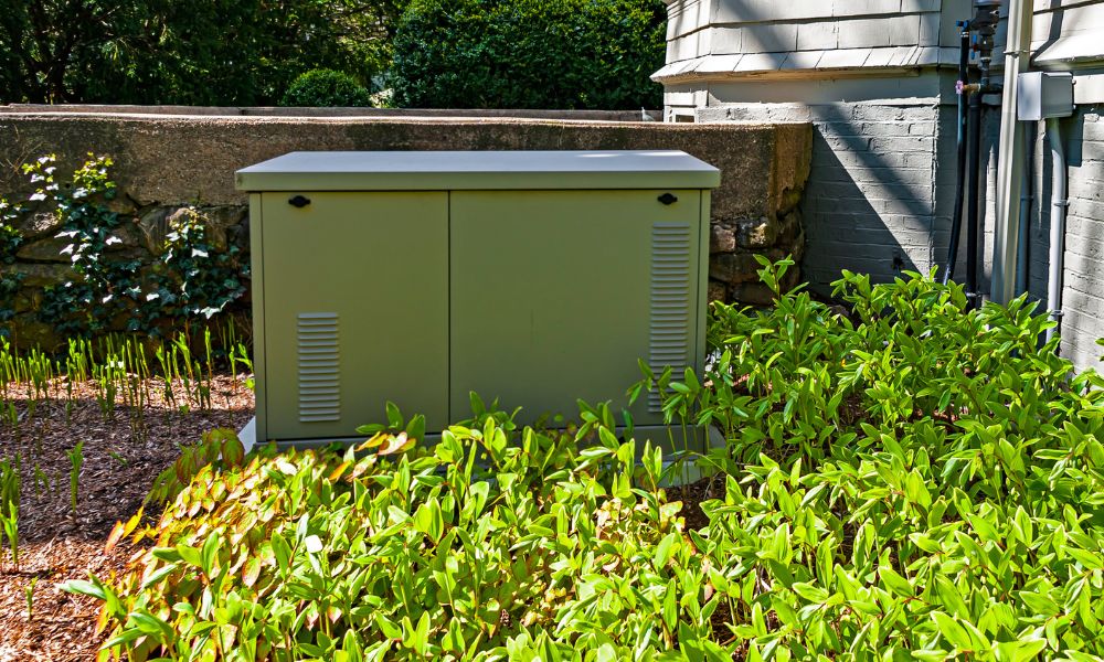 How to Hide a Generator With Landscaping