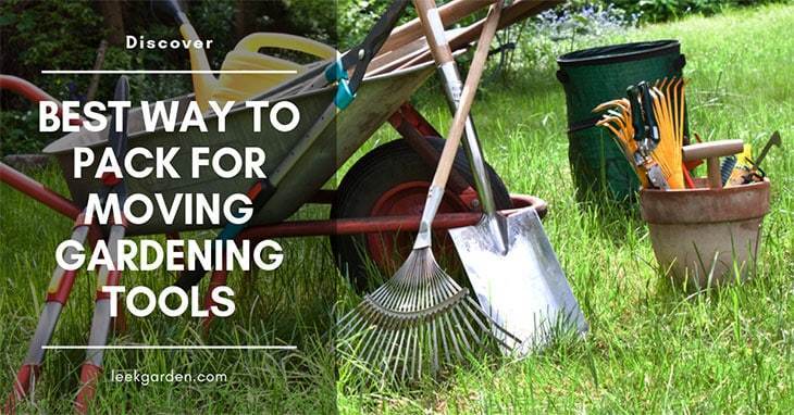 How to Pack Garden Tools for Moving