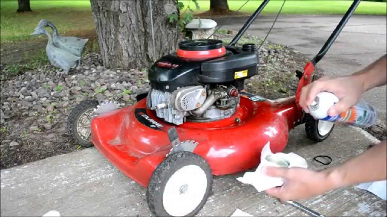 How to Start Lawn Mower With Old Gas