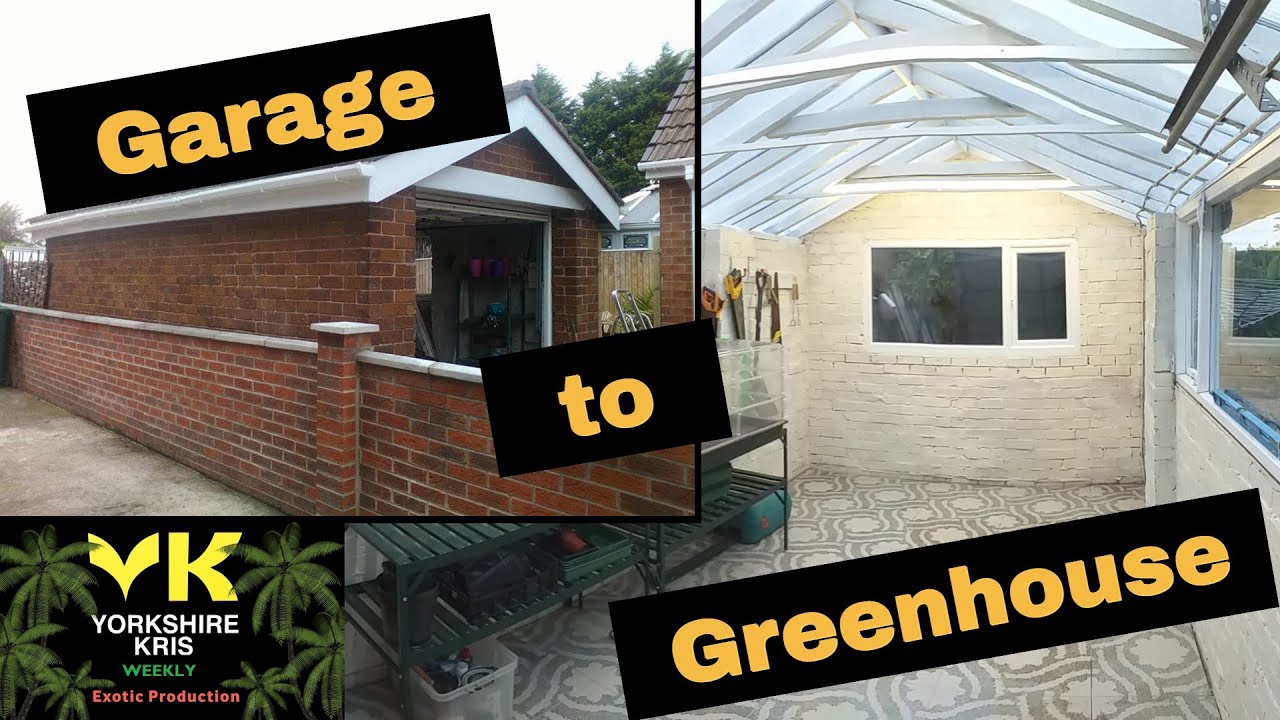 How to Turn Your Garage into a Greenhouse